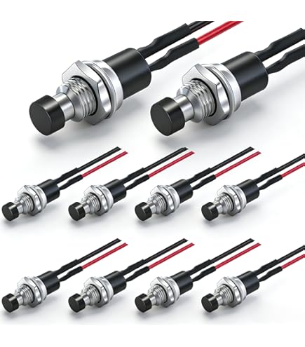 ZIPPY SWITCH V3-10L-00G1-1Z 10.1A 1/2 HP 125/250VAC Push Button